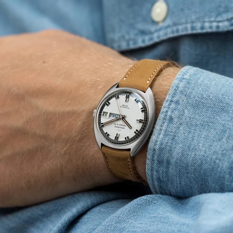 1970s Movado Kingmatic HS360 Ref. 406-704-502 Retailed By Tiffany & Co. 2
