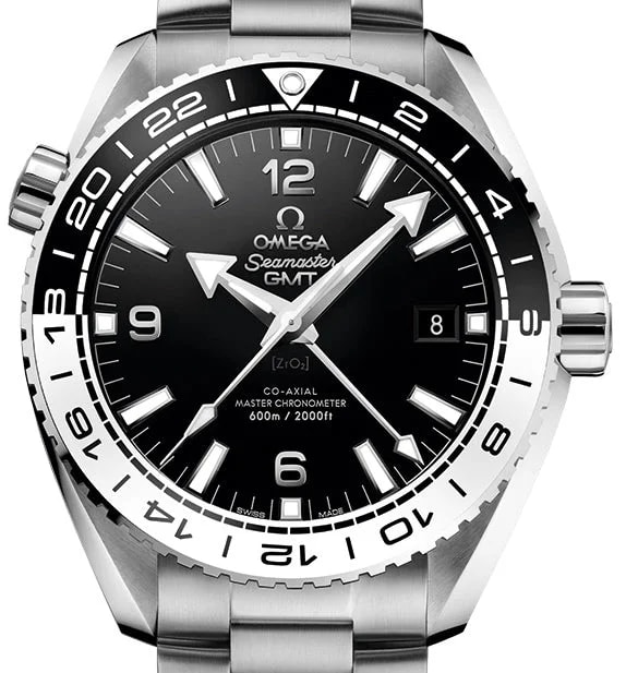 Omega Seamaster Planet Ocean Master Chronometer GMT Stainless Steel & Ceramic 2
