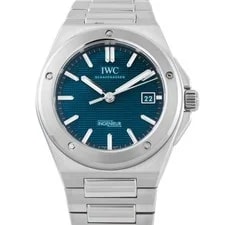 IWC — IWC Ingenieur Automatic 40 Aqua Dial Steel — Watch — resale
