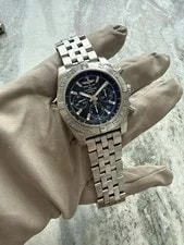 Breitling Chronomat AB0110 44mm Stainless Steel Black Dial Automatic 2