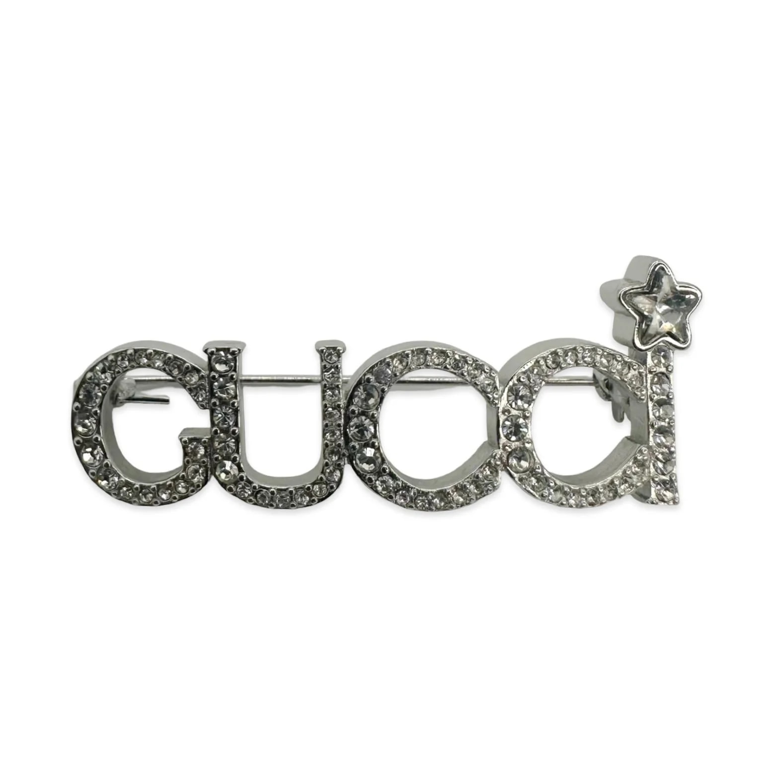 Luv Luxe Scottsdale — Gucci Logo Brooch — Accessory — resale