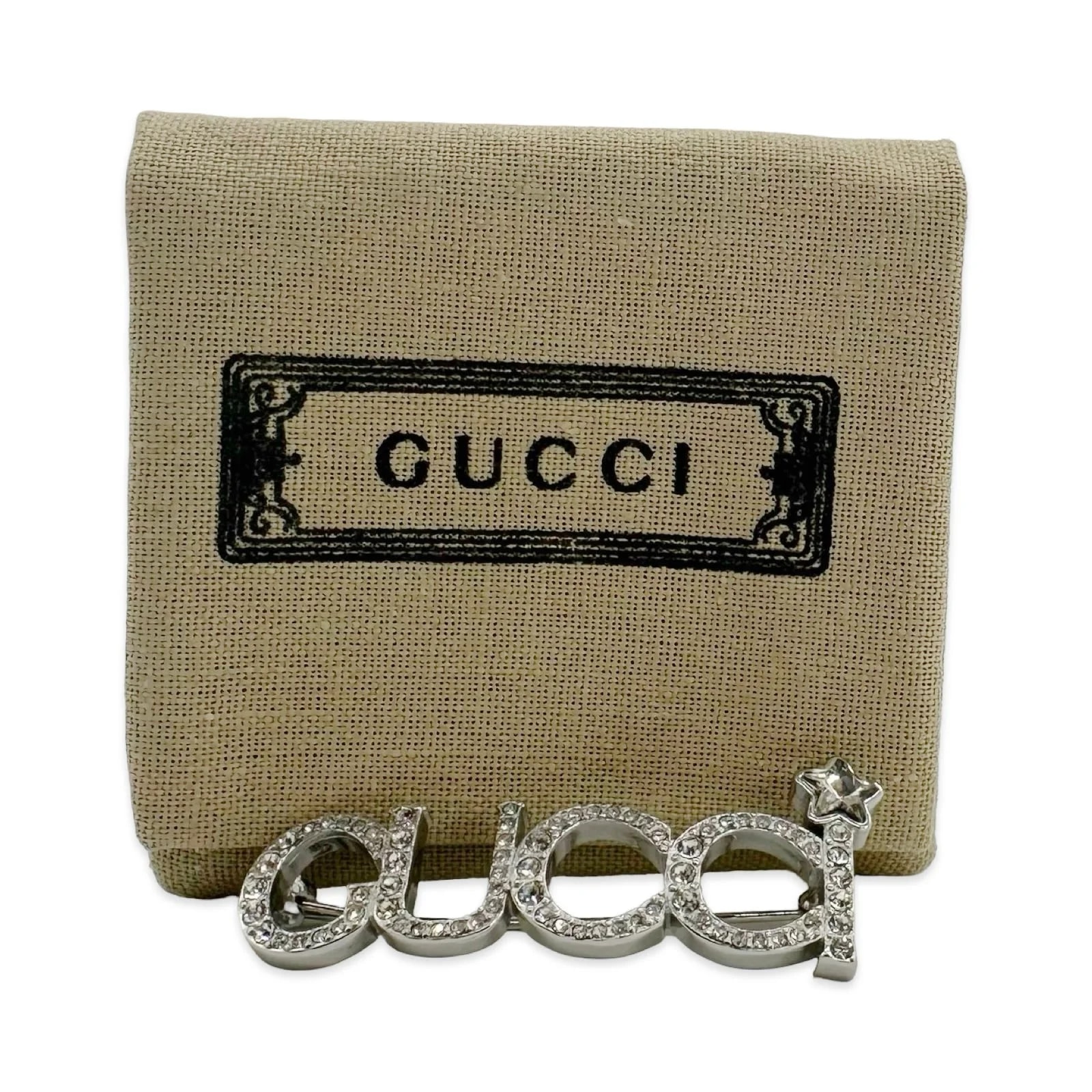 Gucci Logo Brooch 3