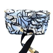 Fendi Joshua Vides Flower Print Baguette 4