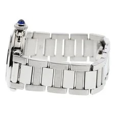 Cartier Pasha de WSPA0013 Stainless Steel 35mm Silver Dial Automatic 3
