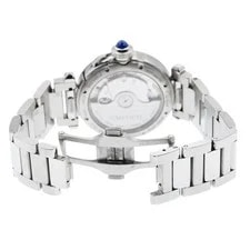 Cartier Pasha de WSPA0013 Stainless Steel 35mm Silver Dial Automatic 4