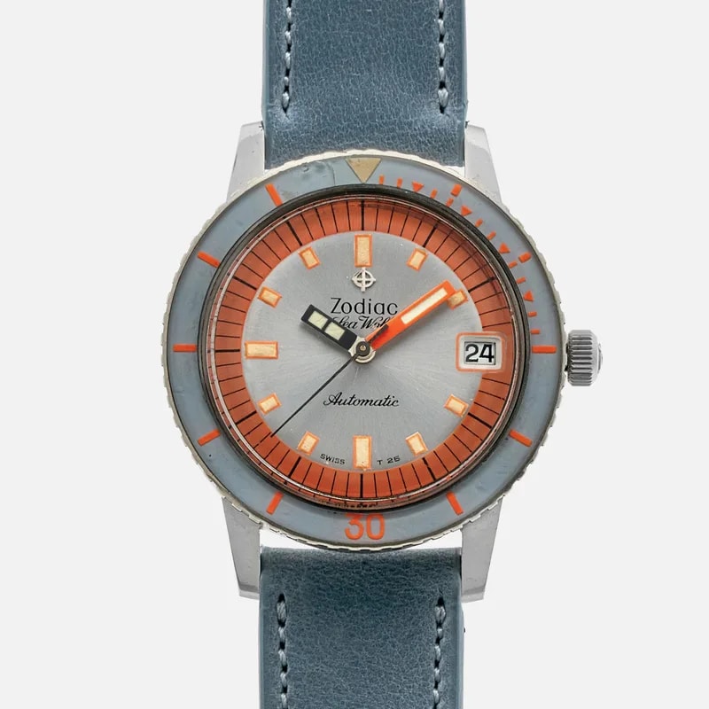 Zodiac — 1960s Zodiac Sea Wolf Ref. 722-946B — Watch — resale