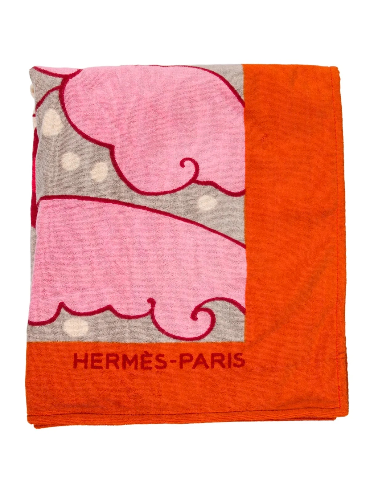 Hermès — Bal des Sirenes Cotton Beach Towel — Furniture — resale