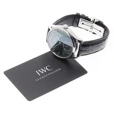 IWC — IWC Portugieser IW358310 40mm SS Green Dial Automatic Small Seconds #C2176 — Watch — resale