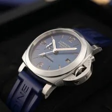 Panerai Luminor Marina 44mm GMT 10 Day Blue Dial PAM00986 PAM 986 - Complete Set 3
