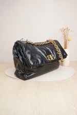 Balenciaga Monaco Medium Chain Crinkled Hardware 2
