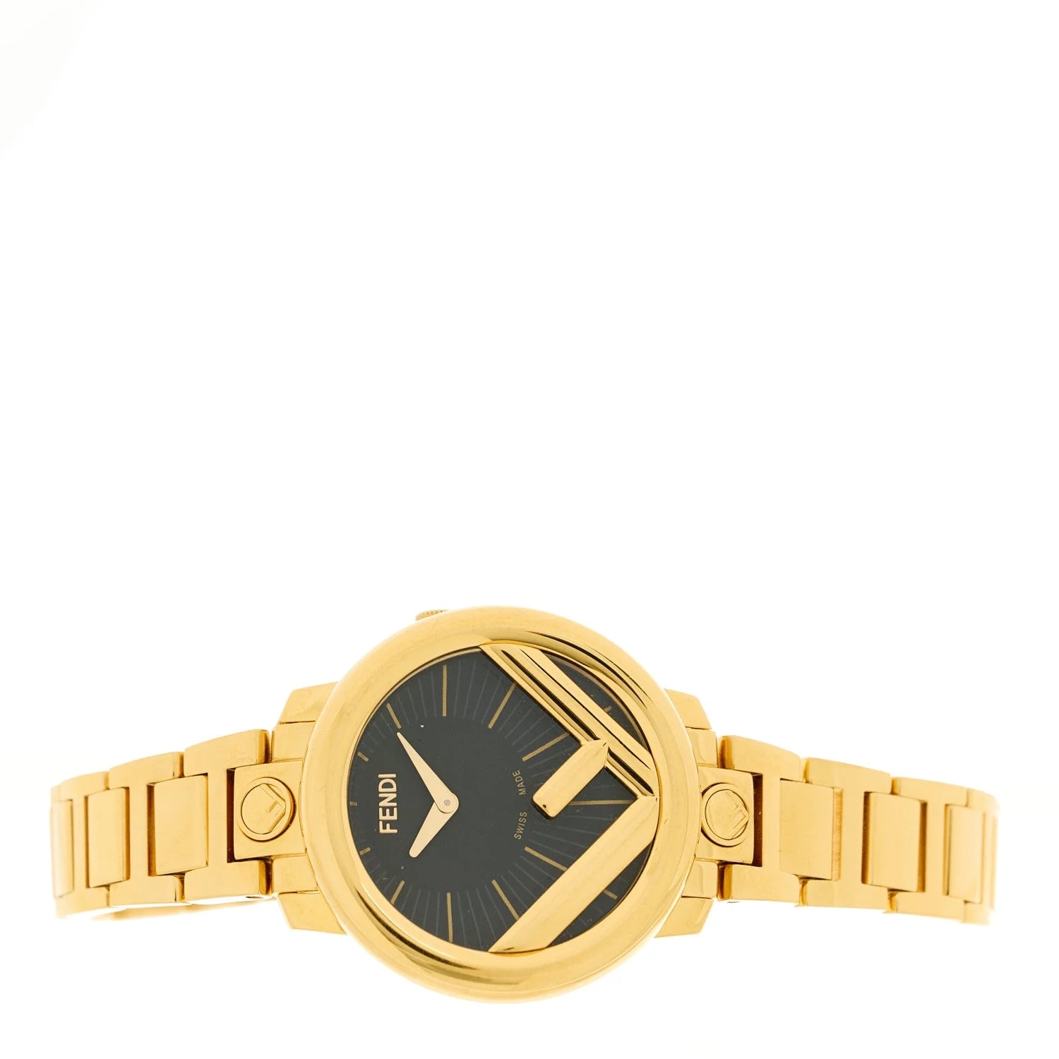 Stainless Steel 28mm Run Away Quartz Gold 2
