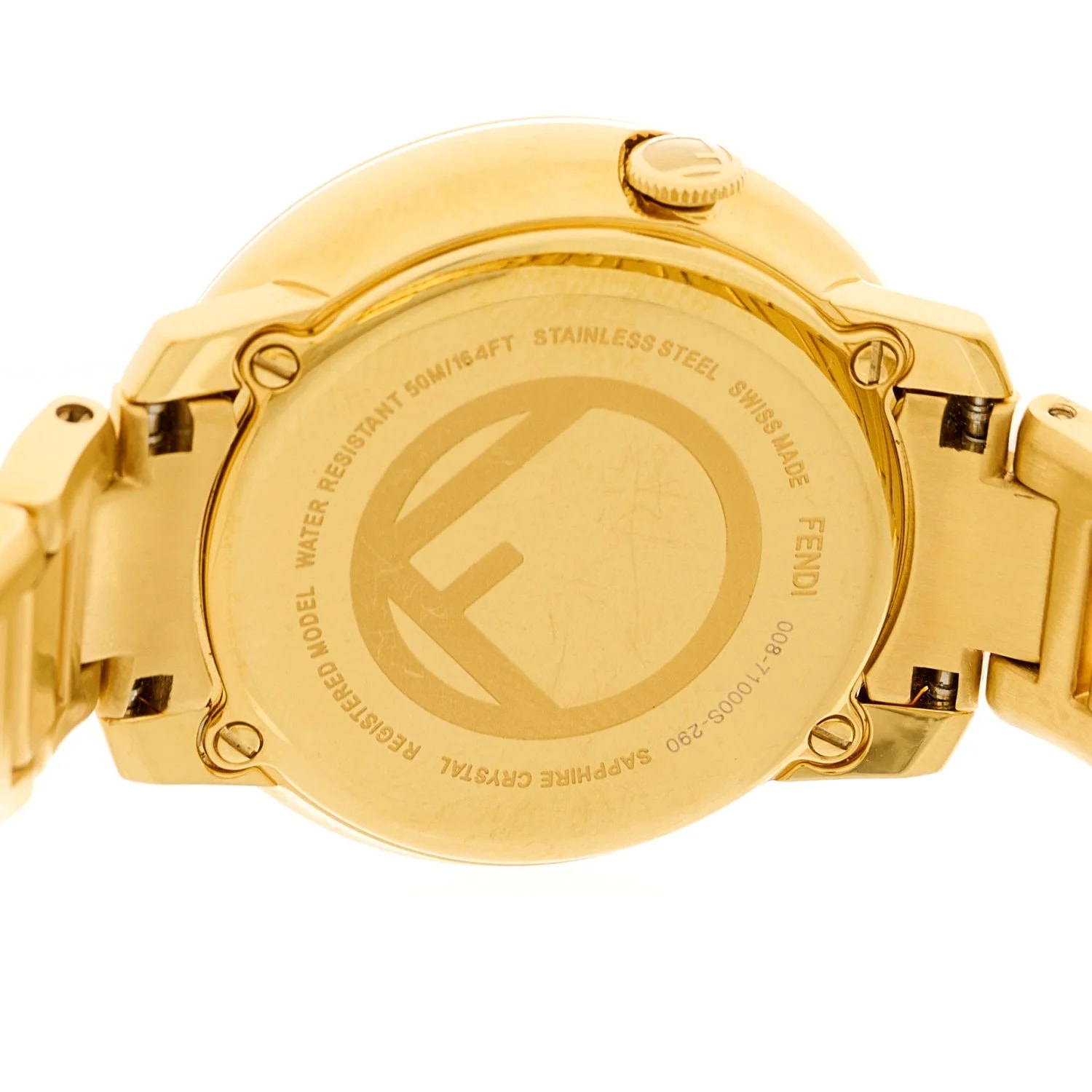 Stainless Steel 28mm Run Away Quartz Gold 4