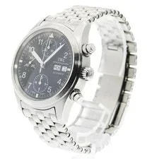 IWC — IWC Pilot's Freelander IW370607 39mm SS Black Dial Automatic #C12501 — Watch — resale