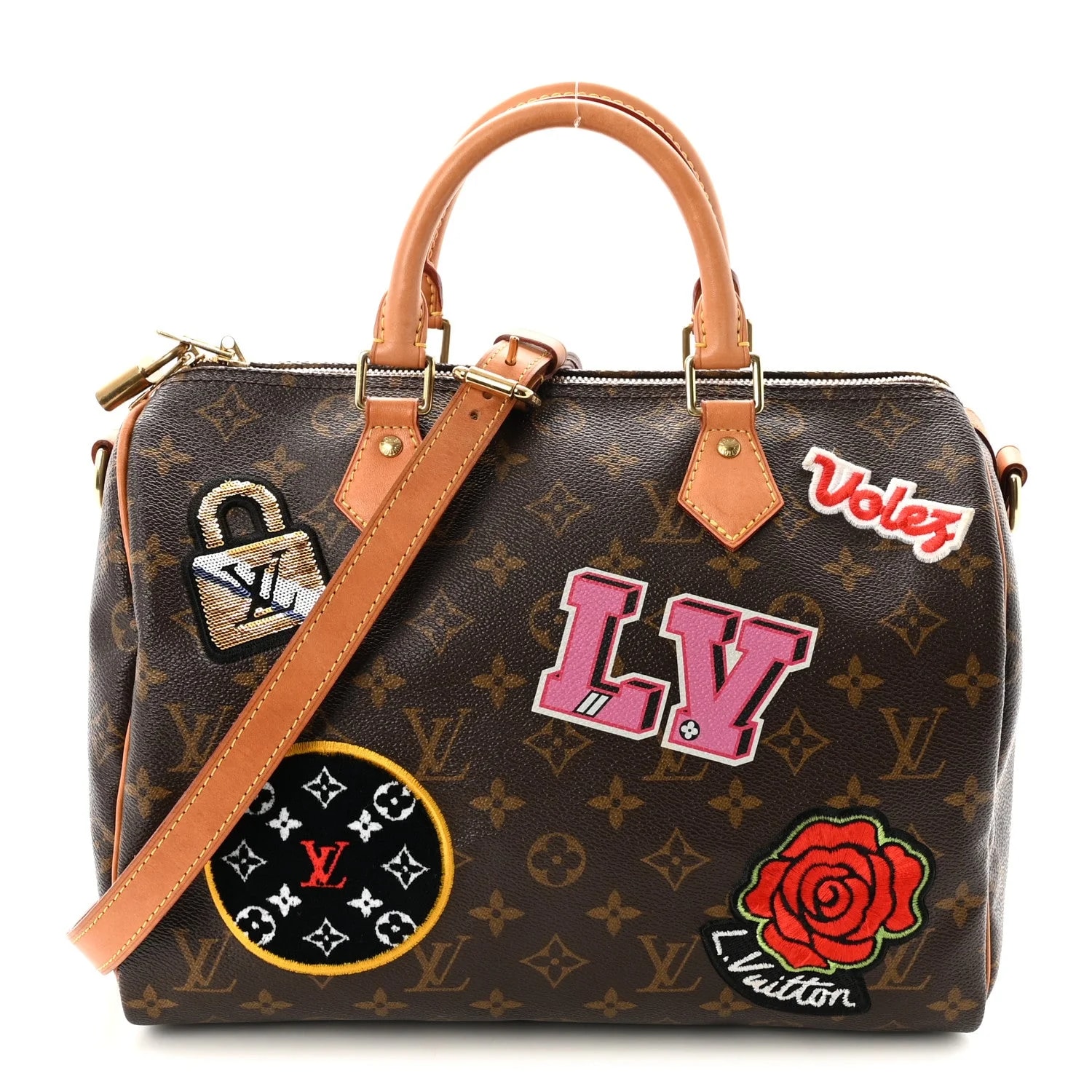 Louis Vuitton — Patches Speedy Bandouliere 30 — Handbag — resale