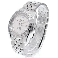Tudor 23010 Classic Date Day 10P Diamond Automatic S With 920800 3