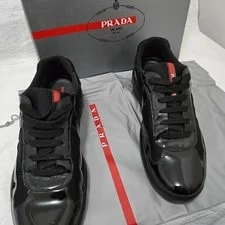 Prada — Prada Americas Cup Linea Rossa Low Top — Sneaker — resale