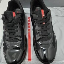 Prada Americas Cup Linea Rossa Low Top 3