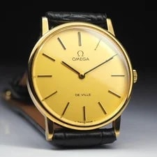 Omega Devil Hand-Wound Round Gold 32mm 2