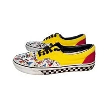 Vans Disney Mickey Birthday Customs 9 / ’S 7.5 Low Top Lace 2