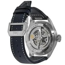 New IWC Pilot's Big Pilot Blue Dial Steel IW329303 4