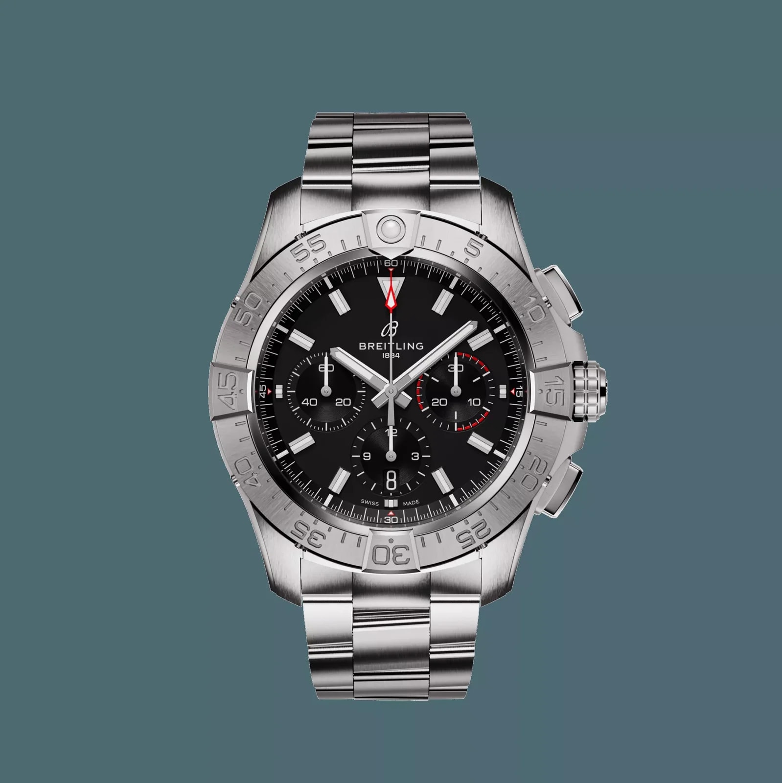 Worldofluxuryus — Breitling Avenger B01 Chronograph 44 Stainless Steel — Watch — resale