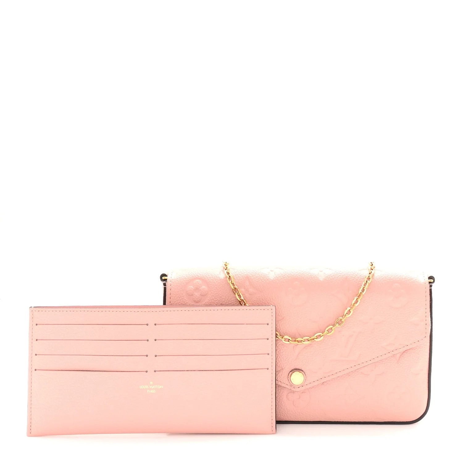 Pochette Felicie Chain Wallet Poudre 3