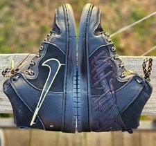 Nike SB Dunk High X Faust Size 8 Used With BOX AND Laces 4