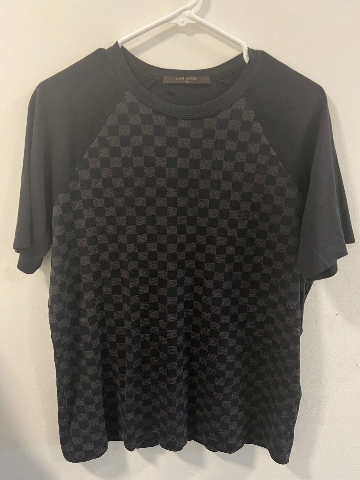 Louis Vuitton — Louis Vuitton Check Raglan T-Shirt — streetwear — resale