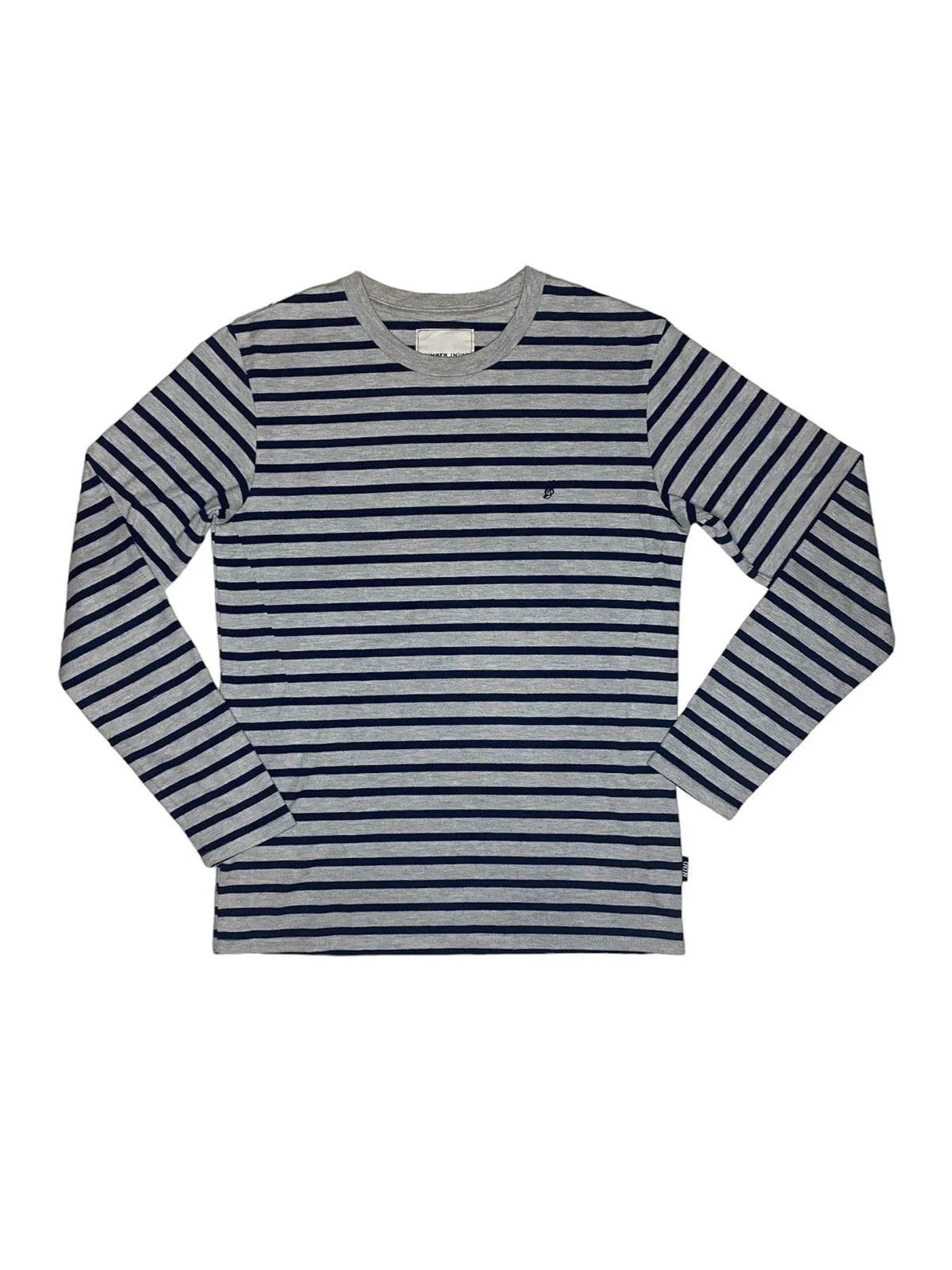 Number (N)ine — Number (N)ine Striped LS Tee Grunge — streetwear — resale