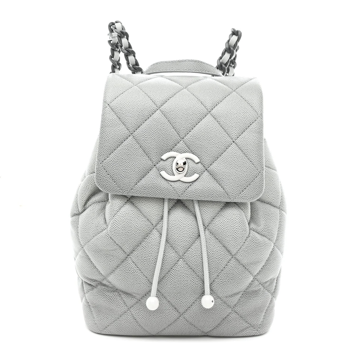Chanel — Shaded CC My Everything Drawstring Backpack Dark Light — Handbag — resale