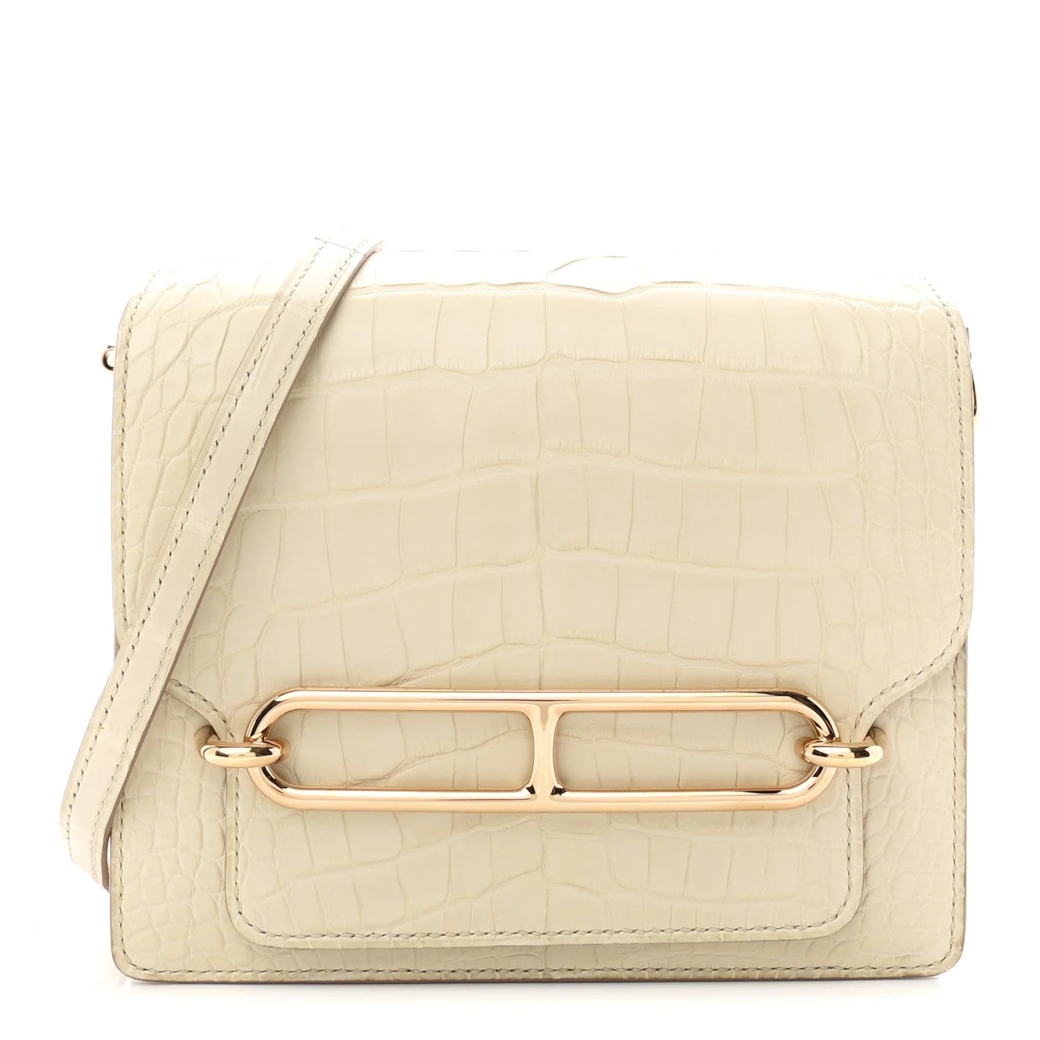Hermès — Matte Sac Roulis Beton — Handbag — resale