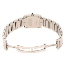 Cartier Tank Française SM W51008Q3 Stainless Steel 20mm White Dial #DW2685 4