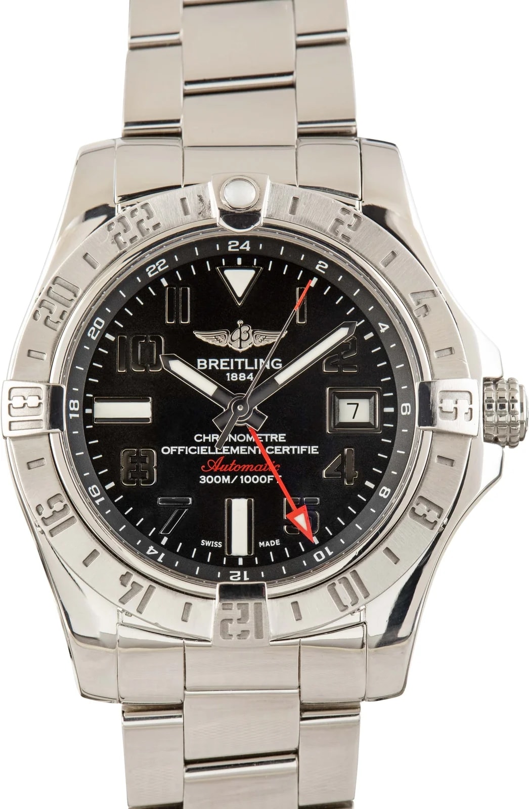 Breitling — Breitling Avenger Automatic GMT 43 Black Dial — Watch — resale