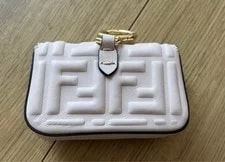 Fendi Nano Baguette Charm 11cm W 6.5cm H 2.5cm D Removable Chain Mini 3
