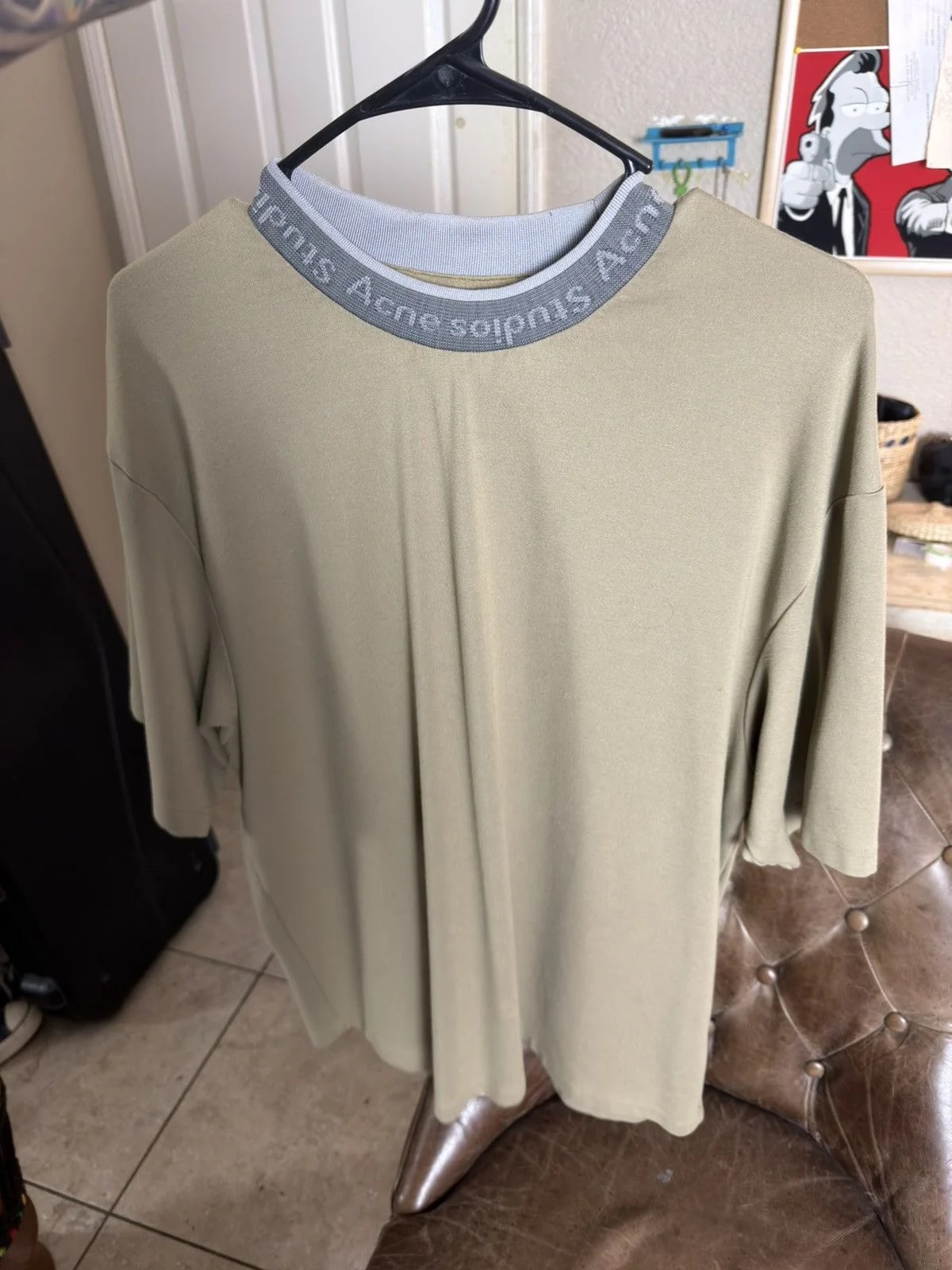 Acne Studios — Acne Studios Collar Logo Over — streetwear — resale