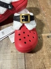 Crocs Classic Lined Santa Clogs Sizes 5 Size 7 Limited Edition , New 2