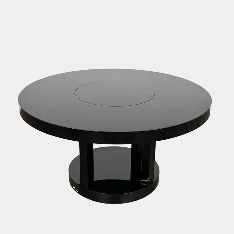 Willy Rizzo — Willy Rizzo Cassia Carello Dining With Revolving Tray — decorative_object — resale