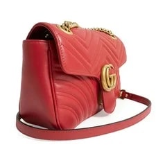 Gucci 443497 GG Marmont Medium Hibiscus #710 4
