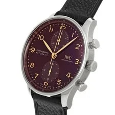 IWC Portugieser IW371629 41mm Stainless Steel Red #WW4630 2