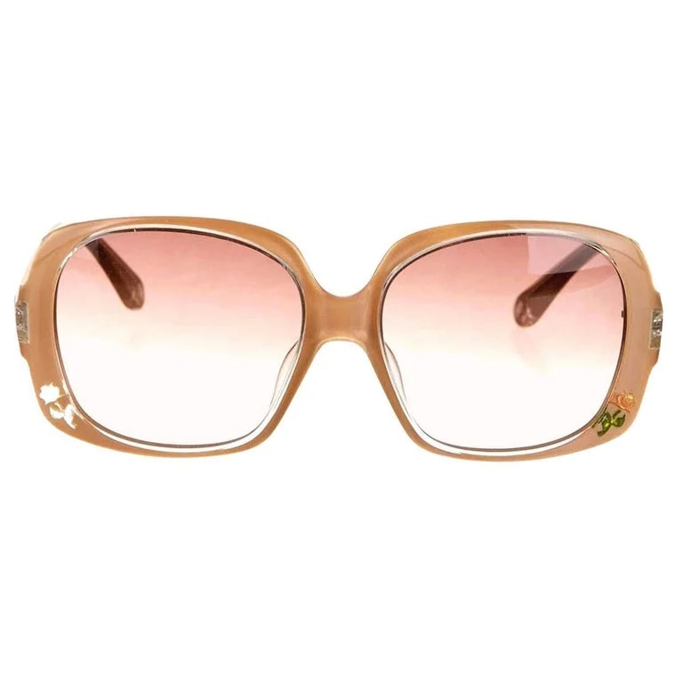 Fendi — New Fendi Inlaid Sunglasses With Case — Accessory — resale
