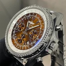 Breitling Bentley Motors Chronograph 48mm Copper Dial Stainless Ref: A25362 3