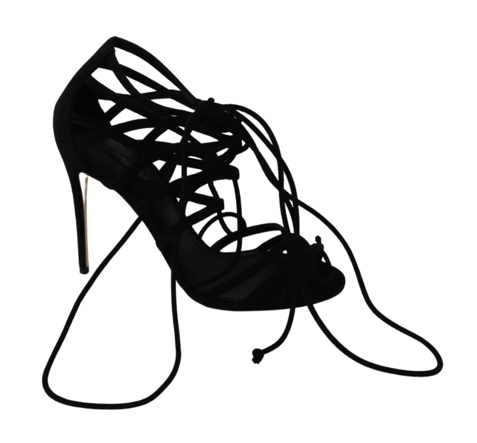Dolce & Gabbana — Dolce & Gabbana Strap Stilettos — Designer Shoe — resale