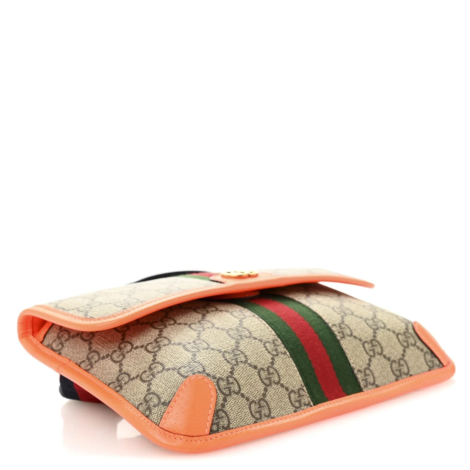 Monogram Web Small Ophidia Belt Fluo 4