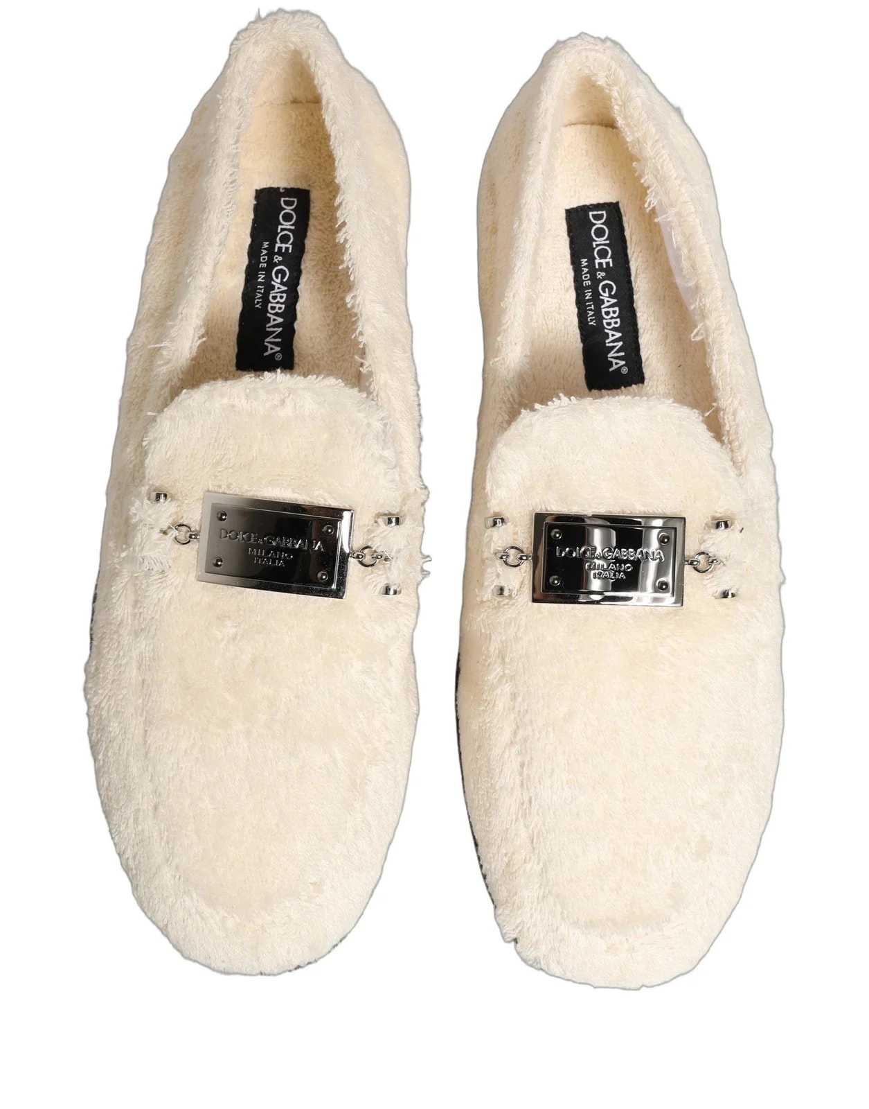 Dolce & Gabbana Fur Dress Loafers Shoes 2