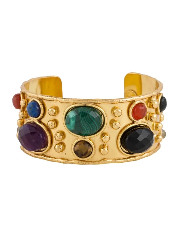 Sylvia Toledano — Multistone Byzantine Cuff — Jewelry — resale