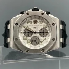 Audemars Piguet Royal Oak Black With Leather Strap - 26020ST.OO.D001 3