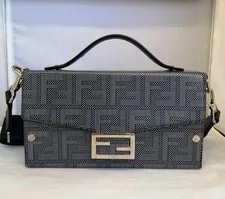 Fendi Baguette Soft Trunk Crossbody 4
