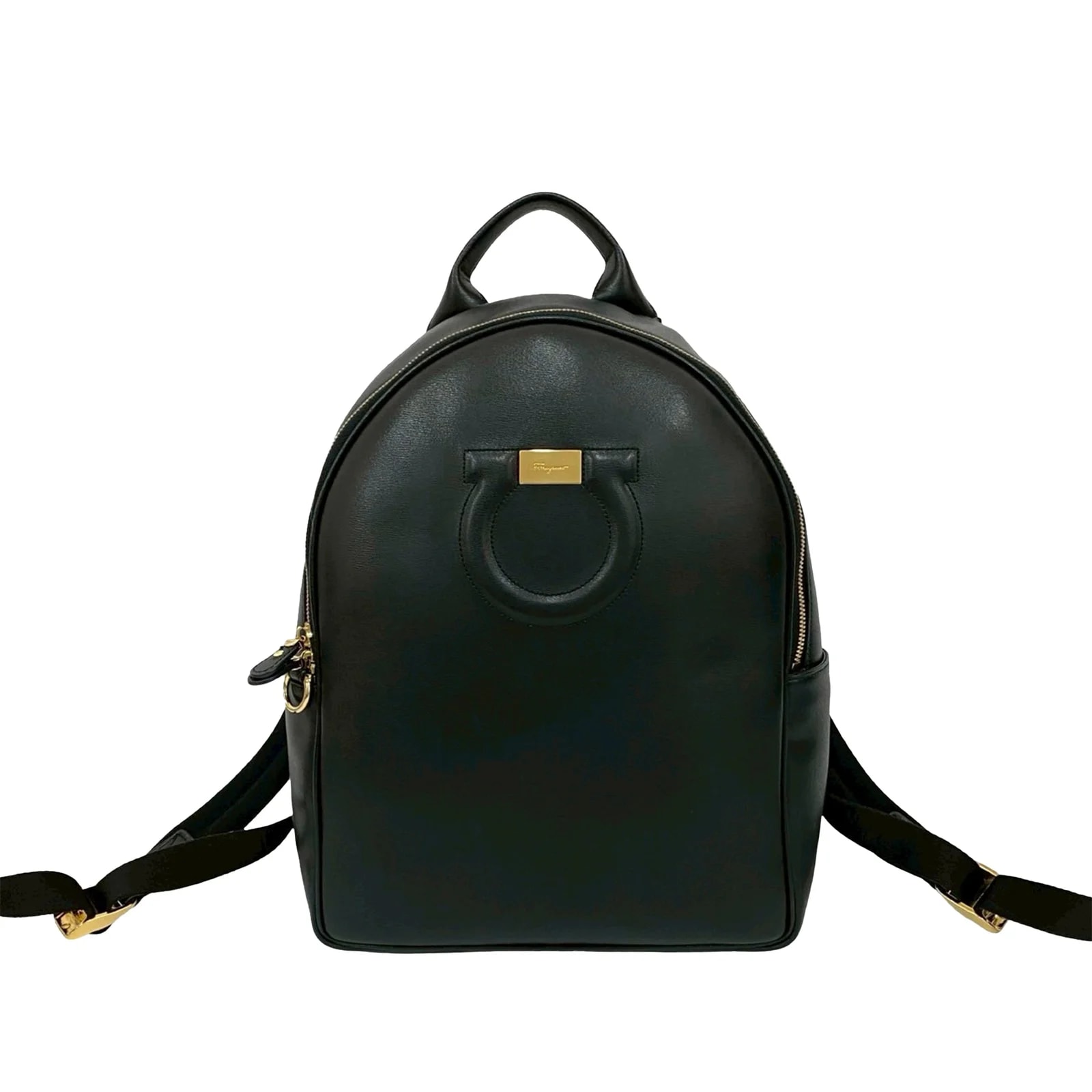 Ferragamo — Gancini City Zip Backpack — Handbag — resale