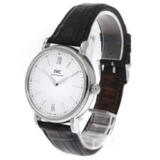 IWC — IWC Portofino Pure Classic IW511102 44mm SS Silver Dial Manual Wind #C4923 — Watch — resale