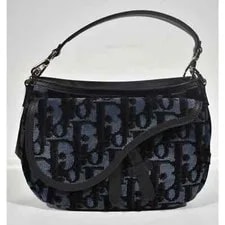 Christian Dior Tapestry Mini Soft Crossbody Top Handle 2